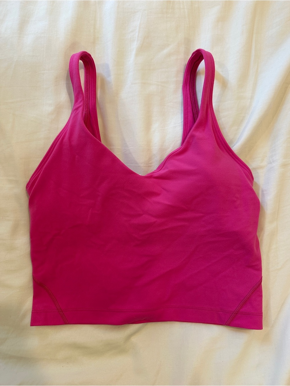 lululemon athletica sonic pink align tank